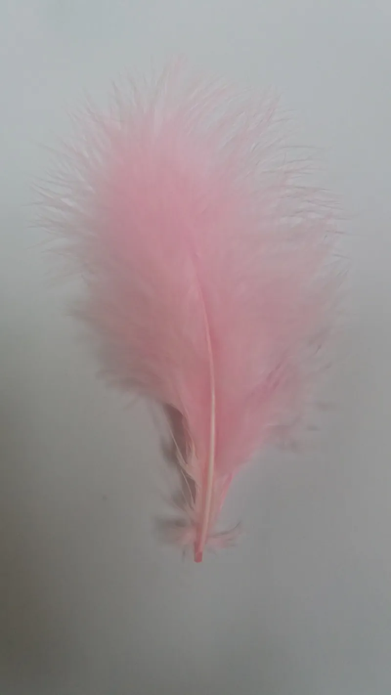Flybox Premium Marabou in Baby Pink-1